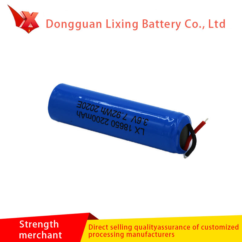 Factory Sales 18650 lítium 2200MAH elektromos jármű akkumulátor 3.7V töltés Cell Solar Akkumulátor UN38 tanúsítás